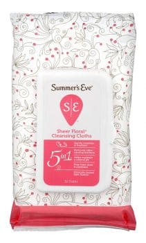 Summer's Eve Cleansing Cloths