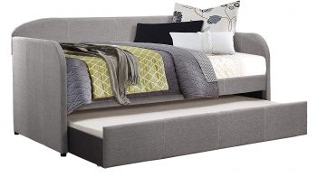 Homelegance Modern Design Daybed with Trundle Fully Upholstered Polyester