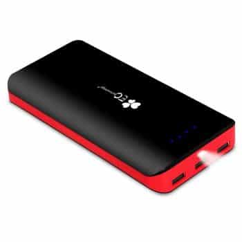 EC Technology Portable Charger Power Bank 22400mAh