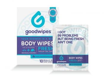 Goodwipes Hygiene Wipes for When You Can't Showe