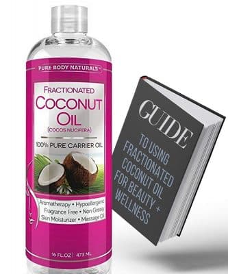 Fractionated Coconut Oil for Hair and Skin