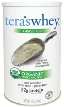 teraswhey Grass Fed Organic Whey Protein