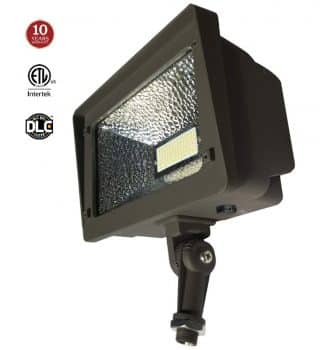 LED Flood Light with 180° Adjustable Knuckle