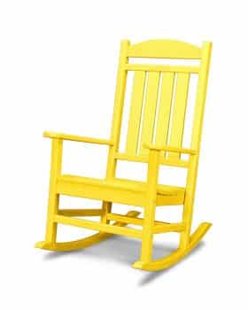 POLYWOOD R100LE Presidential Outdoor Rocking Chair
