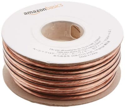 AmazonBasics 14-Gauge Speaker Wire