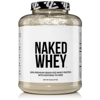 NAKED WHEY 5LB 100% Grass Fed Whey Protein Powder