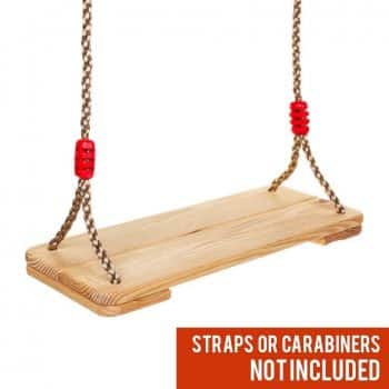 Outdoor Wooden Tree Swing for Adults Kids