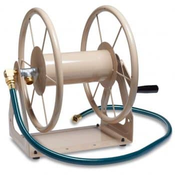 Liberty Garden Products 703-1 Multi-Purpose Steel Wall and Floor Mount Garden Hose Reel