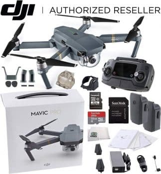 DJI Mavic Pro Collapsible Quadcopter Drone Essentials 