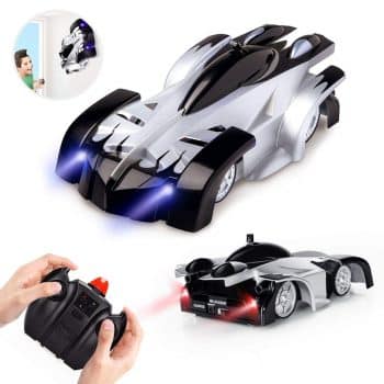 Epoch Air Rc Cars for Kids Remote Control Car Toys Wall Climbing Dual Mode 360°Rotating Stunt Rechargeable High Speed Vehicle with LED Lights Xmas Gift for Boys Girls Age of 3,4,5,6,7,8-16 Year Old