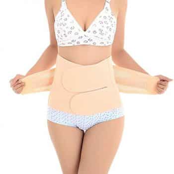 Trendyline Women Postpartum Girdle Corset Recovery Belly Band Wrap Belt