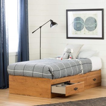 South Shore Prairie Collection Twin Bed with Storage