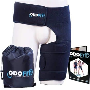  ODOFIT Unique Support Brace for Groin Hip Quadricep Thigh Wrap