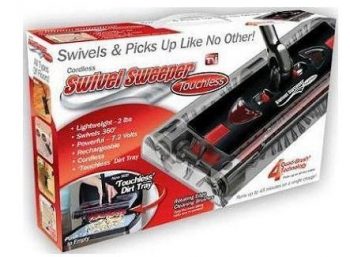 Cordless Swivel Sweepers Touchless