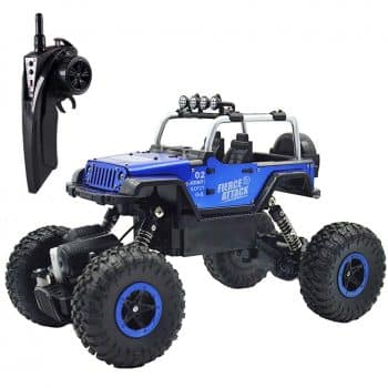 RC Cars Off-Road Vehicles Jeep Trucks 4WD RC Trucks 1:18 Monster Trucks 2.4GHz RC Hobby Cars High Speed Racing Cars with LED Light