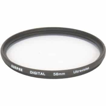 Sunpak 58mm UV Camera Filter