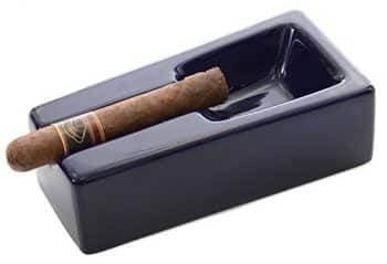 Montello Cigars Cobalt Blue Ceramic Cigar Ashtray