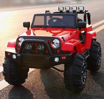 BIG TOYS DIRECT Kids Ride On Jeep 12V Power with Big Wheels and Remote Control