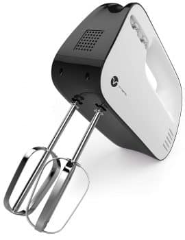 Vremi Electric Hand Mixer 3 Speed with Built-in Storage Case