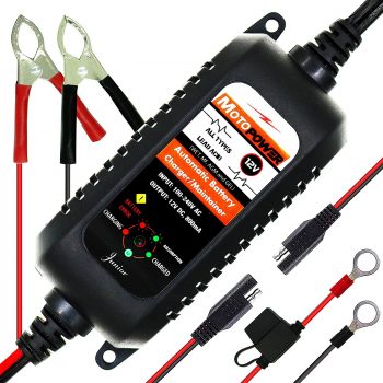 MOTOPOWER MP00205A 12V 800mA Fully Automatic Battery Charger/Maintainer