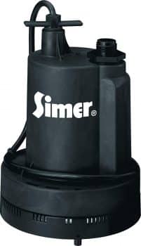 Simer 2305-04 Geyser II 1/4 HP Submersible Utility Pump