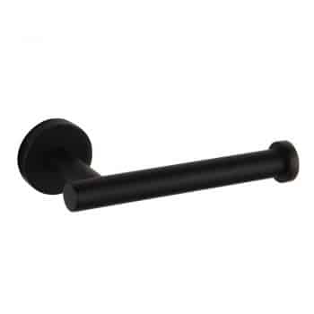 Bathroom Toilet Paper Holder SUS 304 Stainless Steel Matte Black Tissue Paper Roll Holder Wall Mount