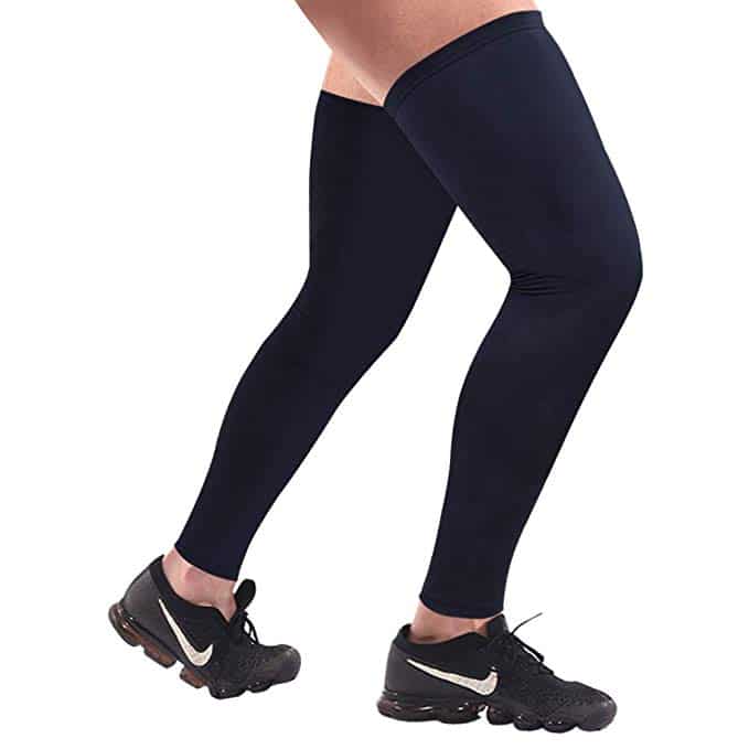 Sonthin Leg Sleeves Compression Full Leg Long Sleeves For Men Women Youth 4 Colors Available 1