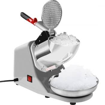 VIVOHOME Electric Ice Crusher Shaver Snow Cone Maker Machine Silver 143lbs