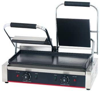 Hakka Commercial Professional Restaurant Grade Panini Press Grill and Sandwich Griddle