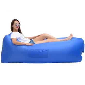 Izeeker Inflatable Lounger Wind Breezy Pouch