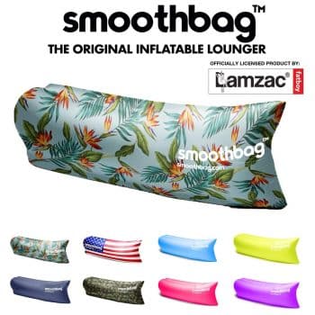 SmoothBag Portable Inflatable Lounger Sofa