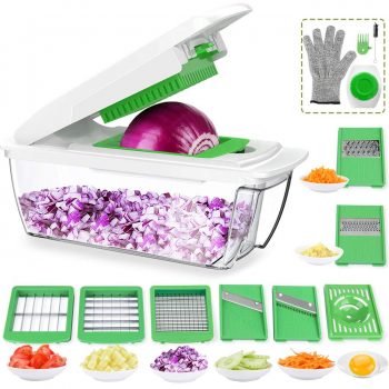 ONSON Food Chopper Cutter Onion Slicer Dicer