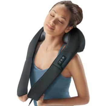 Brookstone Shiastu Neck and Back Massager with Heat