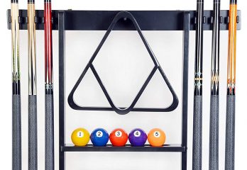 Cue Rack Only 6 Pool Cue Billiard Stick Wall Rack