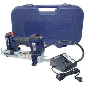 Lincoln 1882 20V Li-Ion PowerLuber Single Battery Unit with Charger and Carrying Case