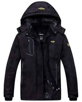 Wantdo Women's Mountain Waterproof Ski Jacket Windproof Rain Jacket