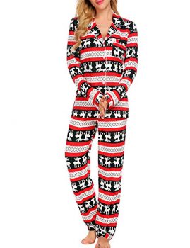 Pajamas Women’s Long Sleeve Sleepwear
