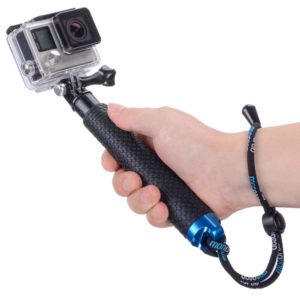Vicdozia 19” Waterproof Hand Grip Adjustable Extension Selfie Stick Handheld Monopod