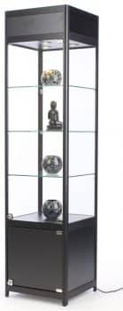 Tall Glass Display Cabinet