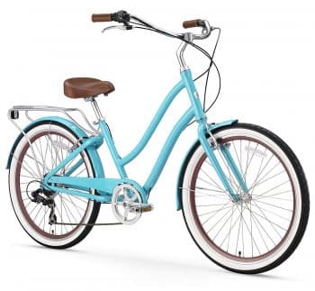 sixthreezero EVRYjourney Women’s Step-Through Hybrid Cruiser Bicycle