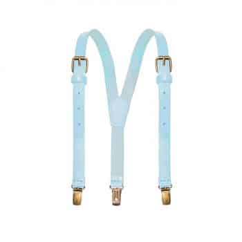 Classy Genuine Leather Suspenders for Kids