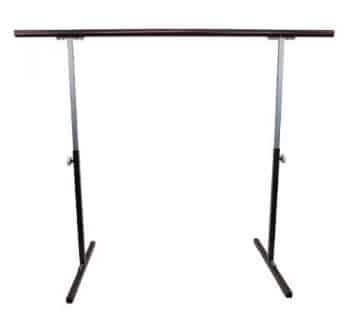 Softtouch Ballet Barre 5.5ft Portable Dance Bar - Adjustable Height 31" - 49" - Freestanding Stretch Barre 66"