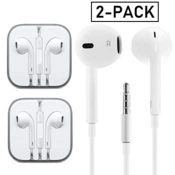 Gaea Earphones with Microphone Premium Earbuds Stereo Headphones and Noise-Isolating Headset Made for Apple iPhone iPod iPad Samsung