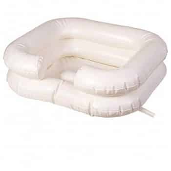 DMI Deluxe Inflatable White Shampoo Basin