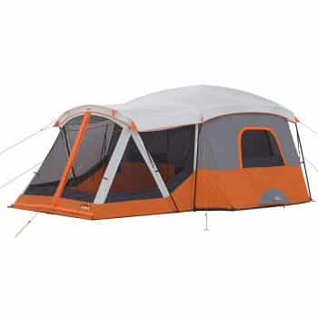 CORE 11 Person Family Cabin Tent with Screen Room