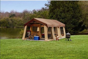 Large Family Cabin Tent With Front Porch