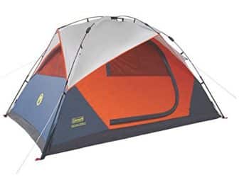 Coleman Dome Durable Tent With Integrated Rainfly