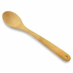 Cookbook People 14in Large Solid Wood Kitchen Spoon