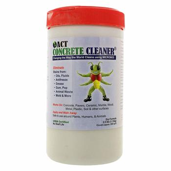1. ACT Microbial Best Concrete Cleaner
