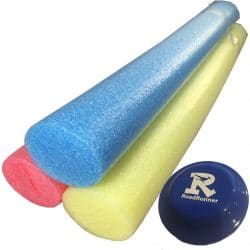 RoadRunner 3 Pack No Hole Pool Noodles